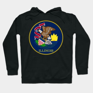 Illinois Coat of Arms Hoodie